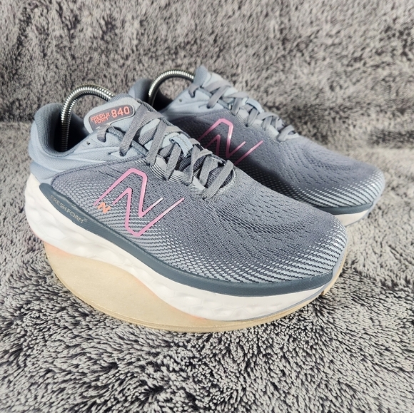 New Balance Shoes - New Balance 840 v3 Running Shoes White Gray Athletic Sneakers Women's 10